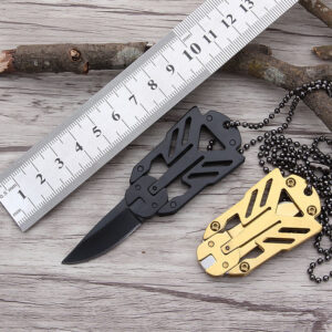 Mini multifunctional Transformers necklace pocket knife